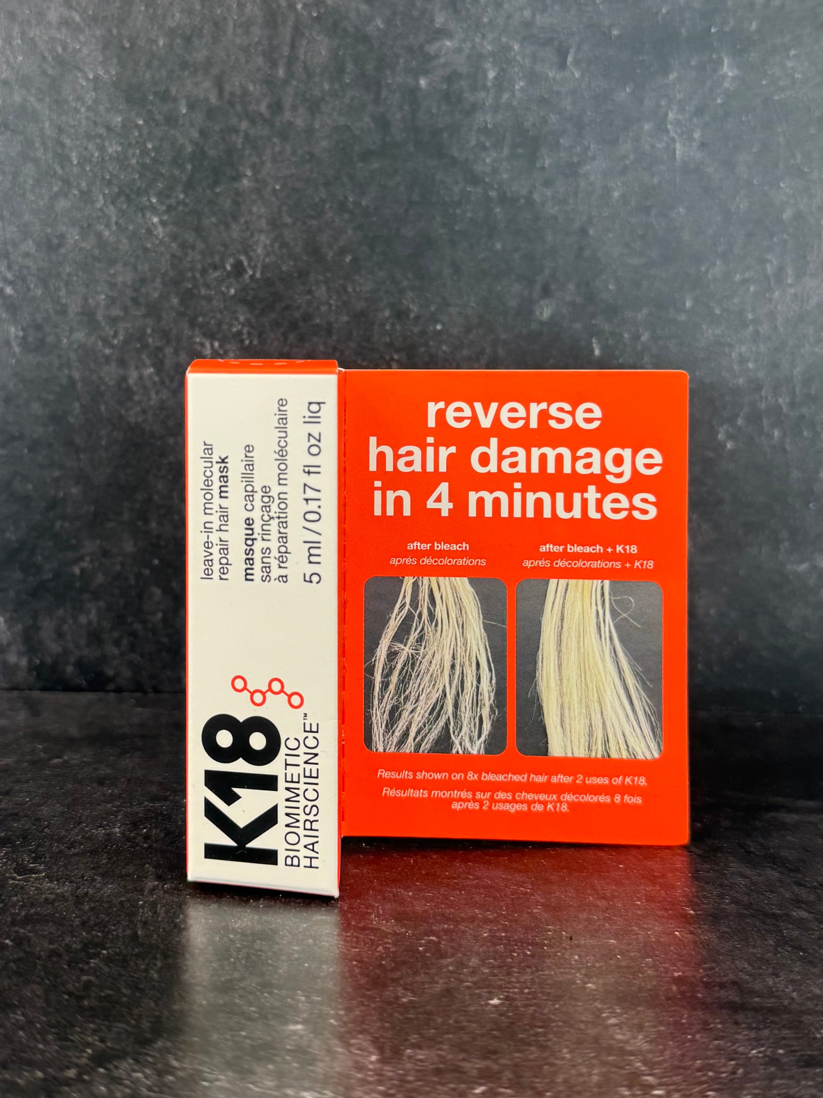 K18 Leave-In Molecular Repair Hair Mask 5 ml