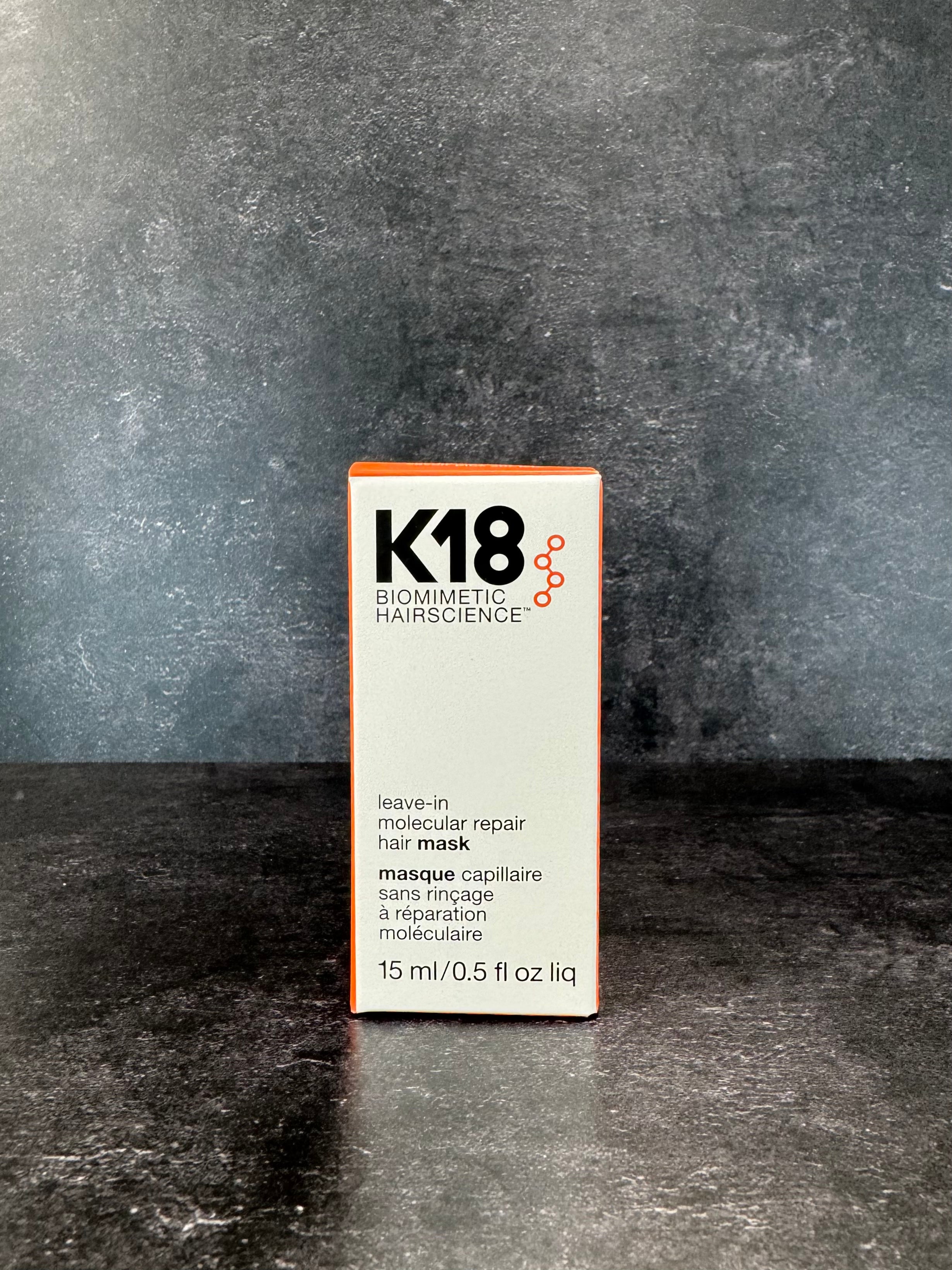 K18 Leave-In Molecular Repair Hair Mask 15 ml